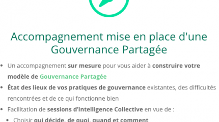 Accompagnement à la Gouvernance Partagée